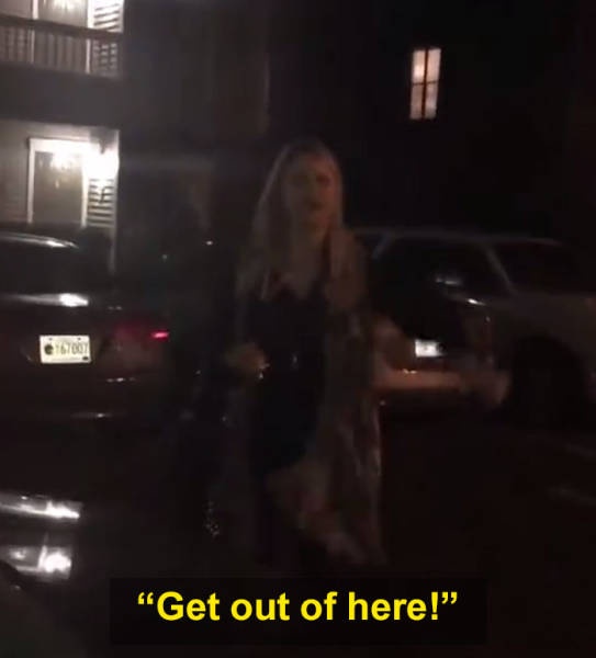 Drunk Woman Verbally Attacks Two Black Sisters Outside Their Own House, Probably Regrets It Now (18 pics + video)