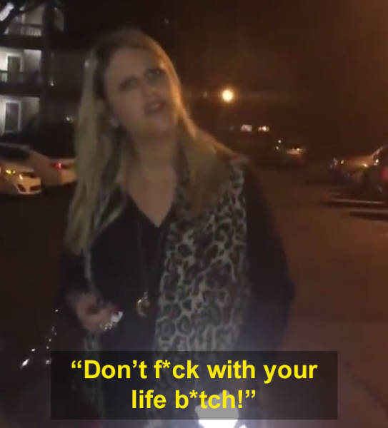 Drunk Woman Verbally Attacks Two Black Sisters Outside Their Own House, Probably Regrets It Now (18 pics + video)