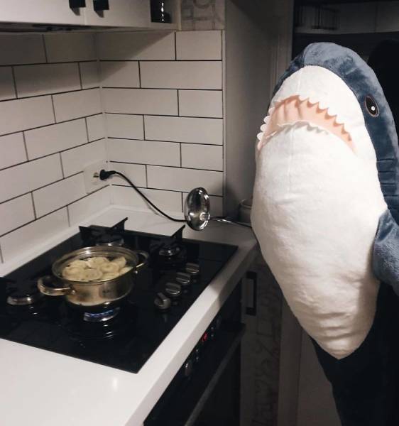 IKEA’s New Plush Shark Is A New Hit (40 pics)