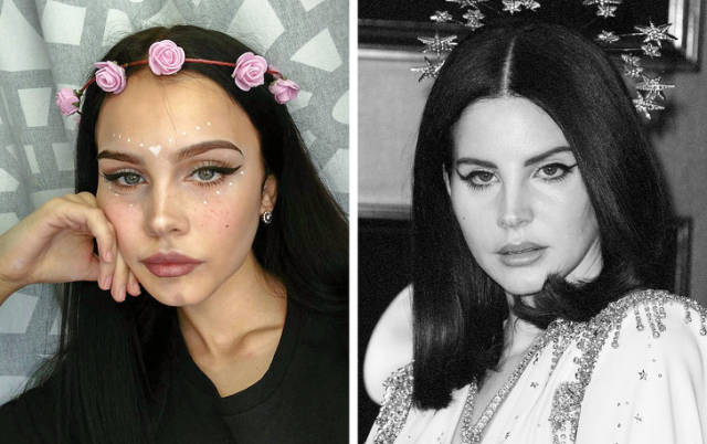 This Russian Girl Can Copy Just About Any Celebrity (16 pics)