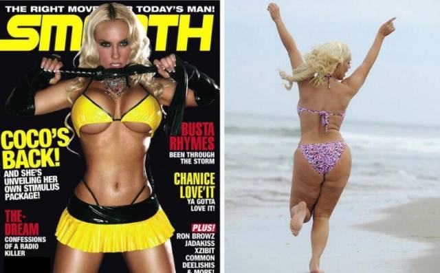 Celebrities In Real Life Vs Magazine Covers (22 pics) Celebrities In Real Life Vs Magazine Covers (22 pics)