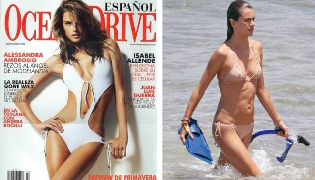 Celebrities In Real Life Vs Magazine Covers (22 pics) Celebrities In Real Life Vs Magazine Covers (22 pics)