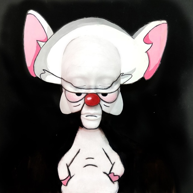 She Turns Herself Into A Toon With Makeup (12 pics)