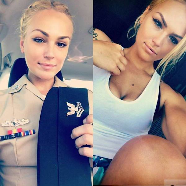 Girls With And Without Uniform (30 pics)