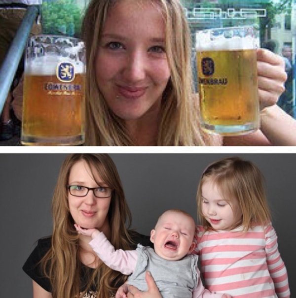 Parents Before And After Kids (20 pics)