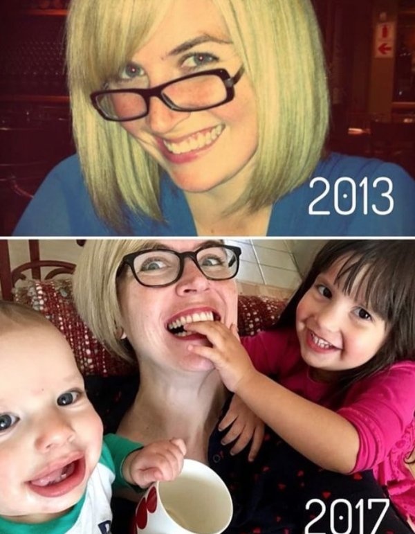 Parents Before And After Kids (20 pics)