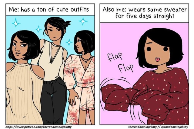 Artist Illustrates Her Daily Struggles As A Woman In Hilarious Comics (20 pics)