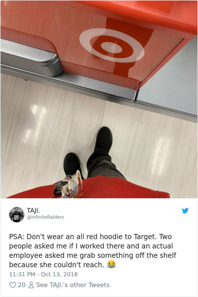 Don't Wear Red Clothes To Target (23 pics)