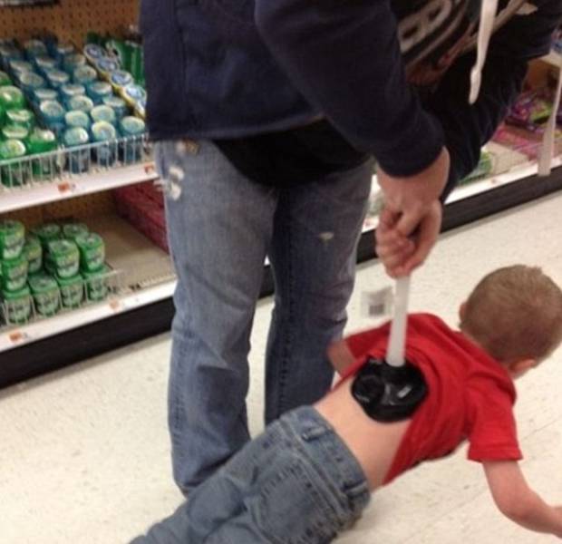 When You Leave Kids With Dad (40 pics)