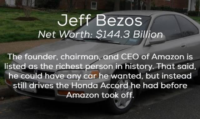 Cars Of These Billionaires Are Not That Expensive (17 pics)