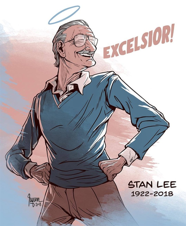 Artists Create Stunning Tributes To Late Comic Book Legend Stan Lee (30 pics)