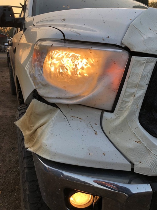 This Toyota Truck Helped A Nurse Save Lives In California Fire (6 pics)