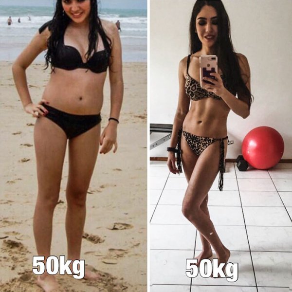 Women Who Lost Weight (19 pics)