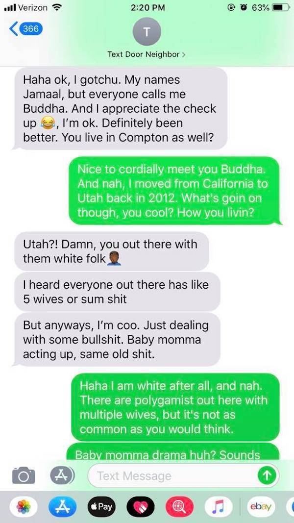 An Unexpected Turn Of Events After A Wrong Number Text (8 pics)