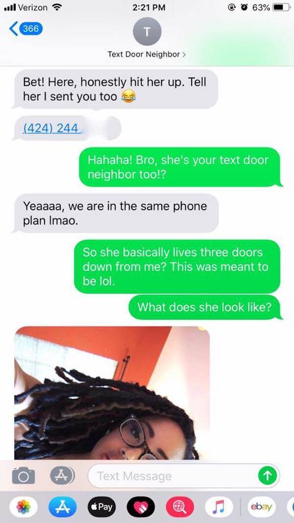 An Unexpected Turn Of Events After A Wrong Number Text (8 pics)