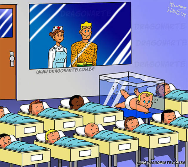 What If Superheroes Had Children (14 pics)