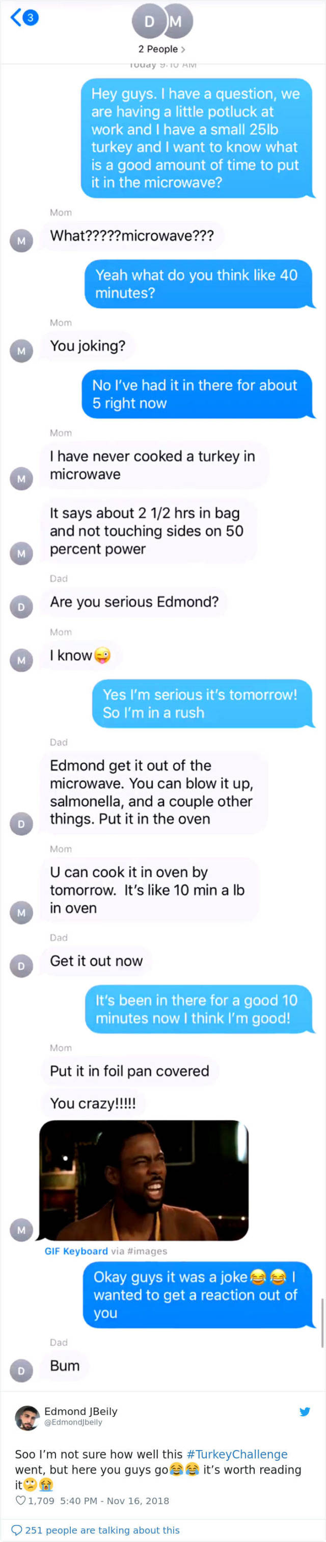 Ask Your Parents How To Cook A Turkey In A Microwave (32 pics)