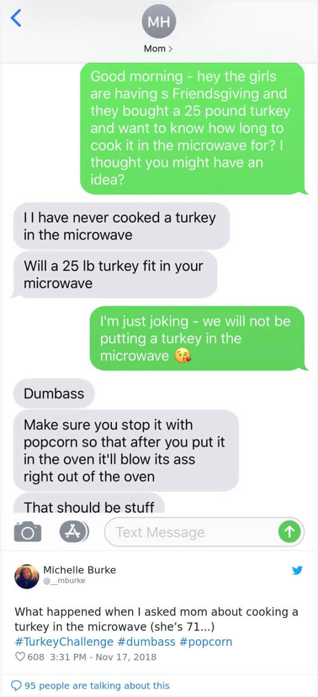 Ask Your Parents How To Cook A Turkey In A Microwave (32 pics)