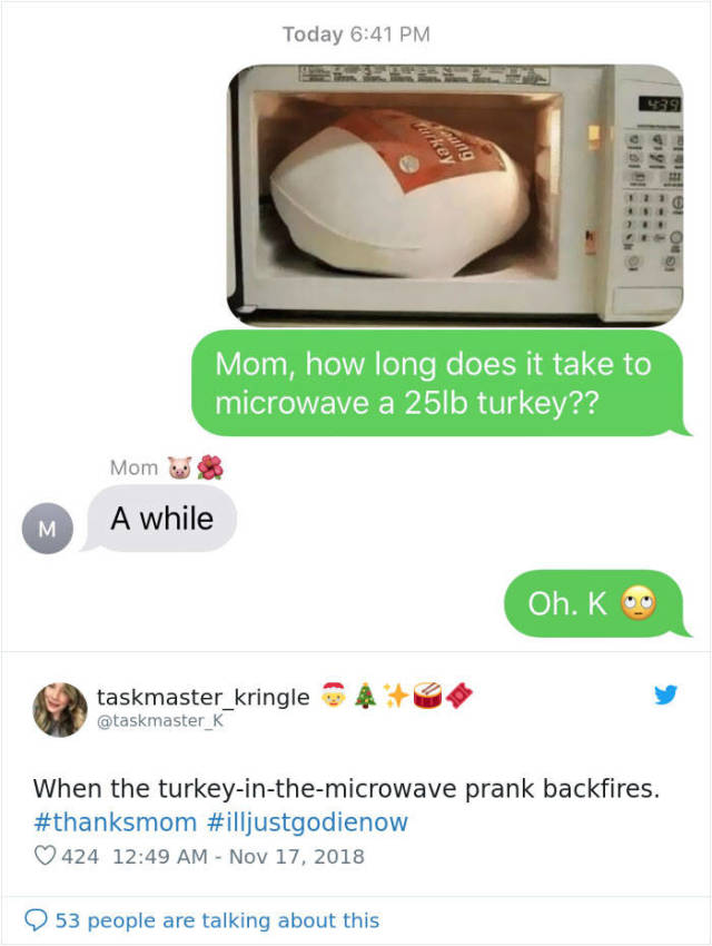 Ask Your Parents How To Cook A Turkey In A Microwave (32 pics)