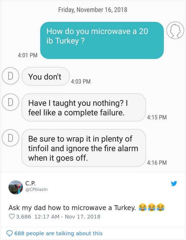 Ask Your Parents How To Cook A Turkey In A Microwave (32 pics)