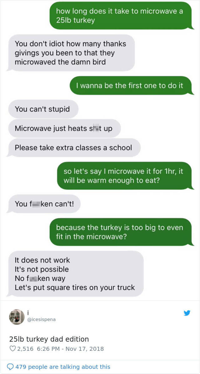 Ask Your Parents How To Cook A Turkey In A Microwave (32 pics)