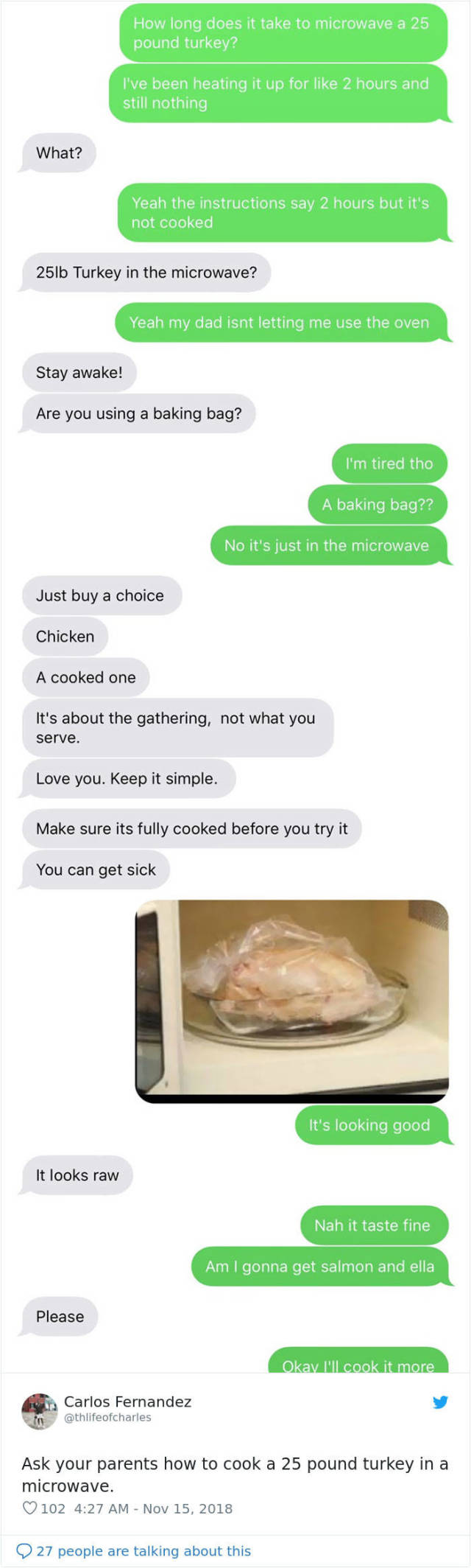 Ask Your Parents How To Cook A Turkey In A Microwave (32 pics)