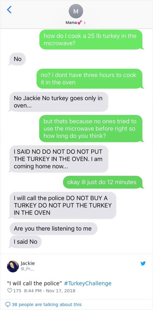 Ask Your Parents How To Cook A Turkey In A Microwave (32 pics)