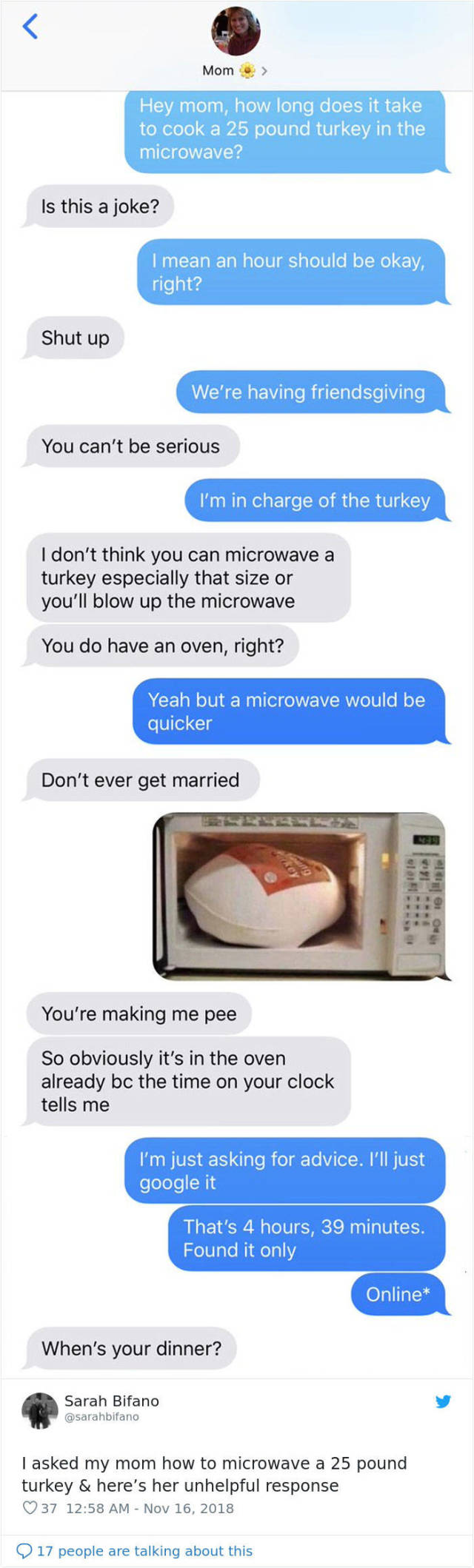 Ask Your Parents How To Cook A Turkey In A Microwave (32 pics)