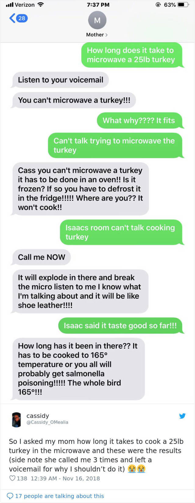 Ask Your Parents How To Cook A Turkey In A Microwave (32 pics)