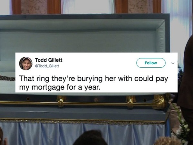 People Sharing The Inappropriate Funeral Thoughts (13 pics)