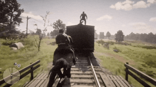 Funny Red Dead Redemption 2 Moments (17 gifs)