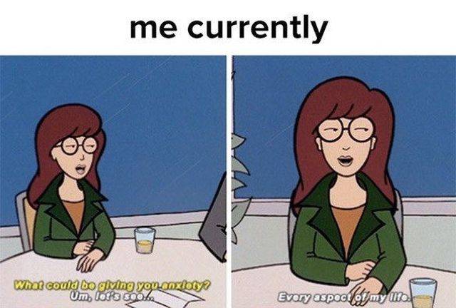 Memes About Anxiety (48 pics)