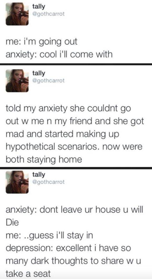 Memes About Anxiety (48 pics)