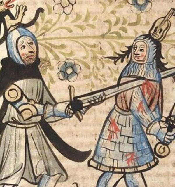 People Getting Stabbed In Medieval Art Who Just Don’t Give a Damn (16 pics)