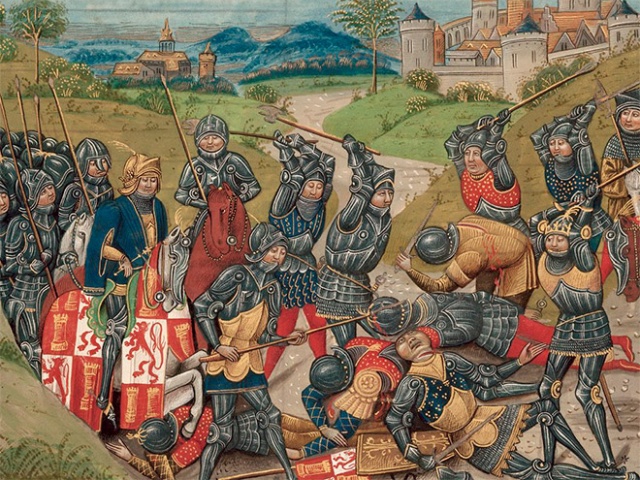 People Getting Stabbed In Medieval Art Who Just Don’t Give a Damn (16 pics)