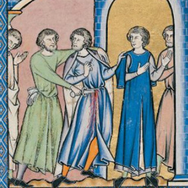 People Getting Stabbed In Medieval Art Who Just Don’t Give a Damn (16 pics)
