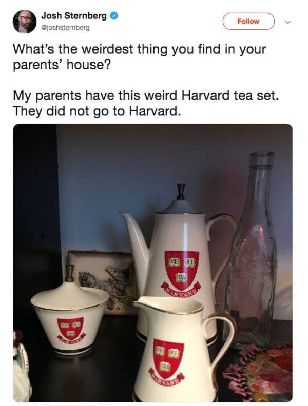 Weird Stuff Found At The Parents' Houses (13 pics)