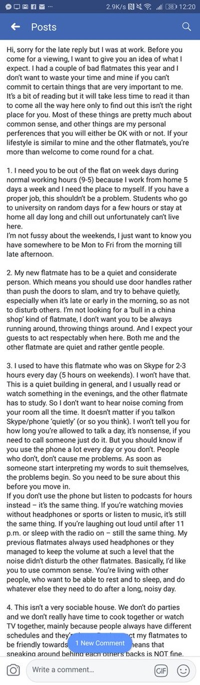 Anyone Looking For A Flatshare? (3 pics)