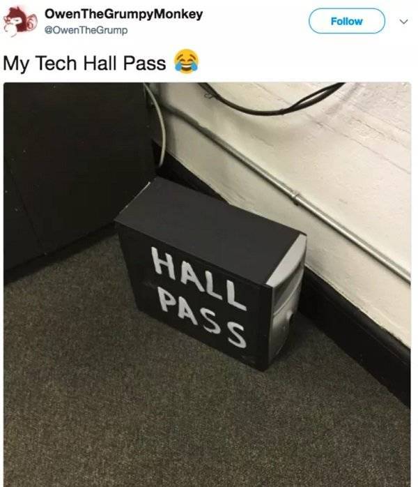 Unusual Hall Passes (26 pics)