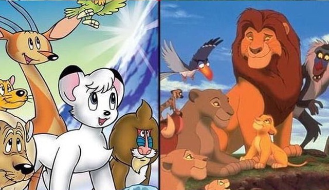 Japanese Anime "White Lion Kimba" (1965) vs "The Lion King" (1994) (5 pics)