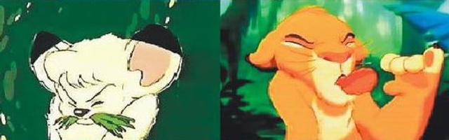 Japanese Anime "White Lion Kimba" (1965) vs "The Lion King" (1994) (5 pics)