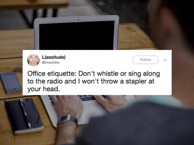 Office Etiquette (18 pics)