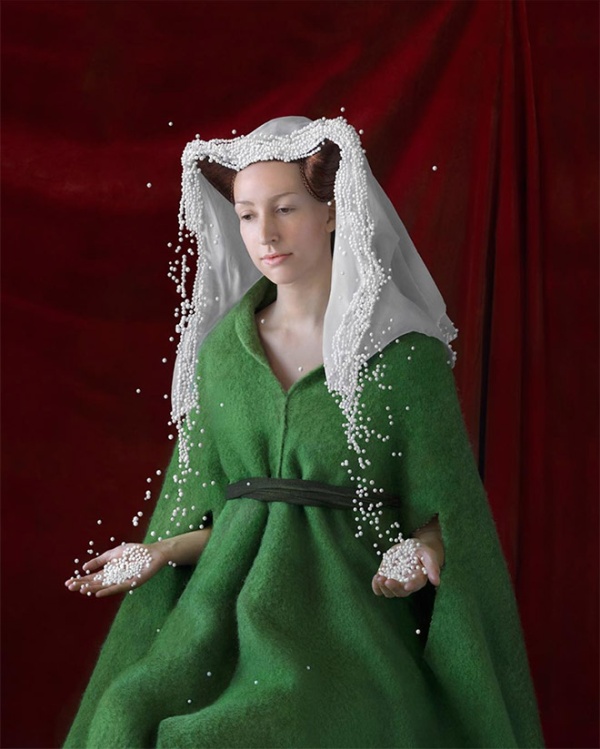 Artist Recreates Dutch Renaissance Paintings With Trash (17 pics)