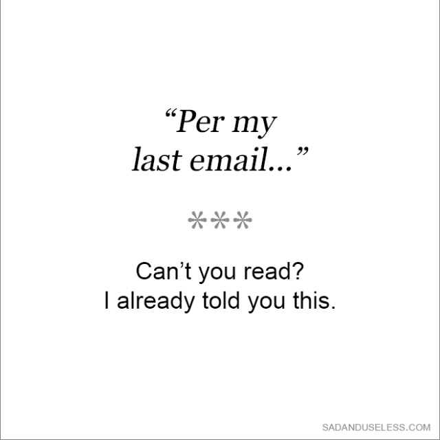 The Real Meaning of Polite Email Phrases (20 pics)