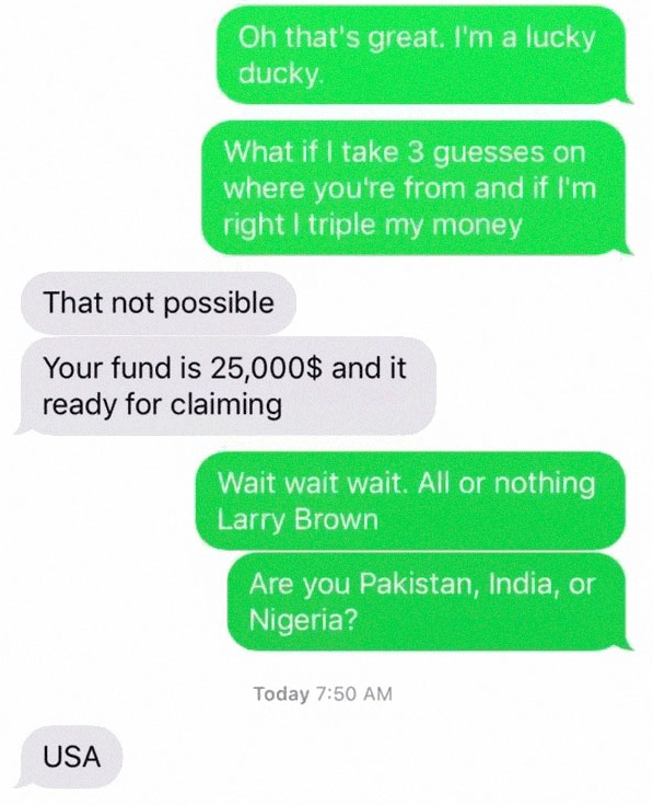 One Guy Trolls A Scammer (12 pics)