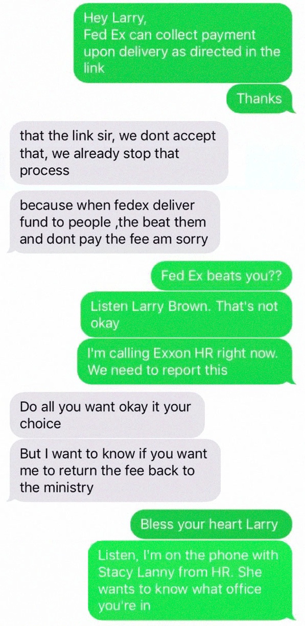 One Guy Trolls A Scammer (12 pics)