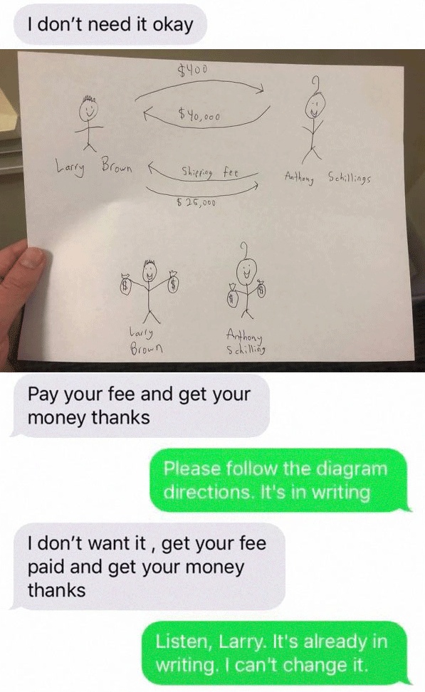 One Guy Trolls A Scammer (12 pics)