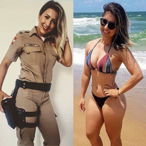 Hot Girls With And Without Uniform (27 pics)