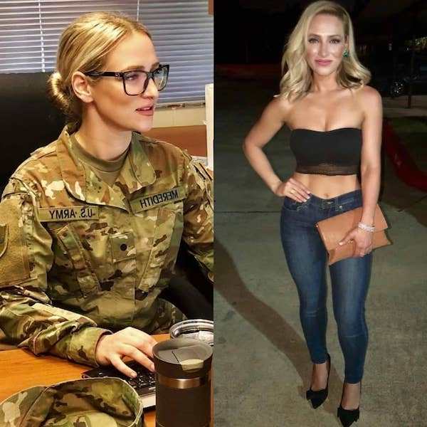 Hot Girls With And Without Uniform (27 pics)