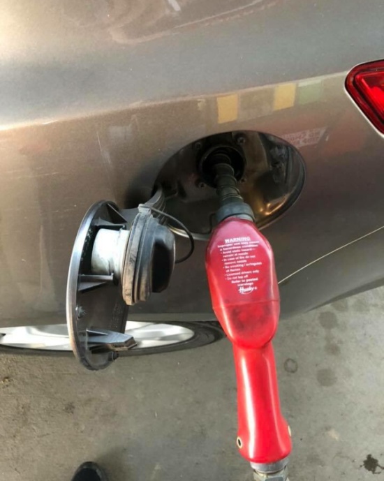Do You Use The Holder For Your Gas Cap? I Don't (2 pics)